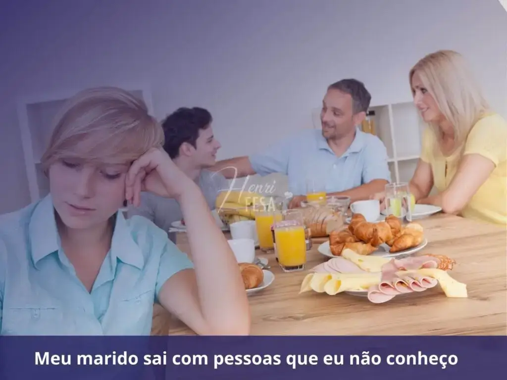 Meu marido ficou a noite toda fora de casa: tenho que aceitar isso? Meu marido sai com pessoas que eu não conheço