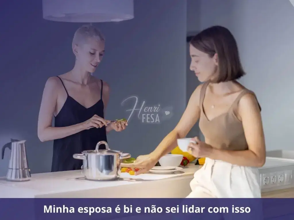 Minha esposa é bi e não sei lidar com isso