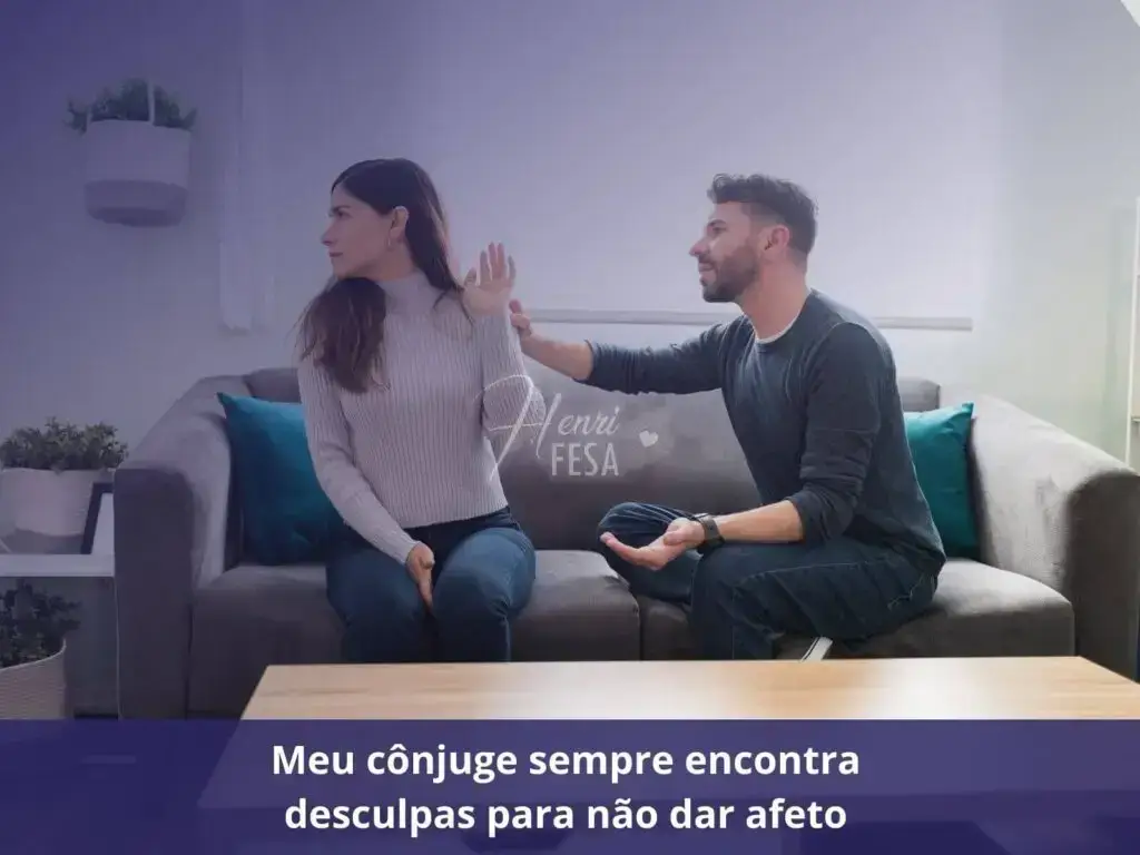 Não consigo reconhecer o valor do meu casamento: isso muda um dia? Meu cônjuge sempre encontra desculpas para não dar afeto