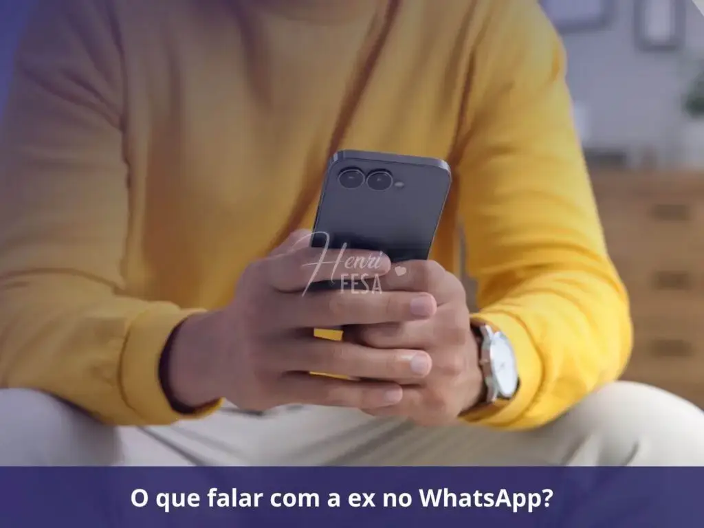 O que falar com a ex no WhatsApp