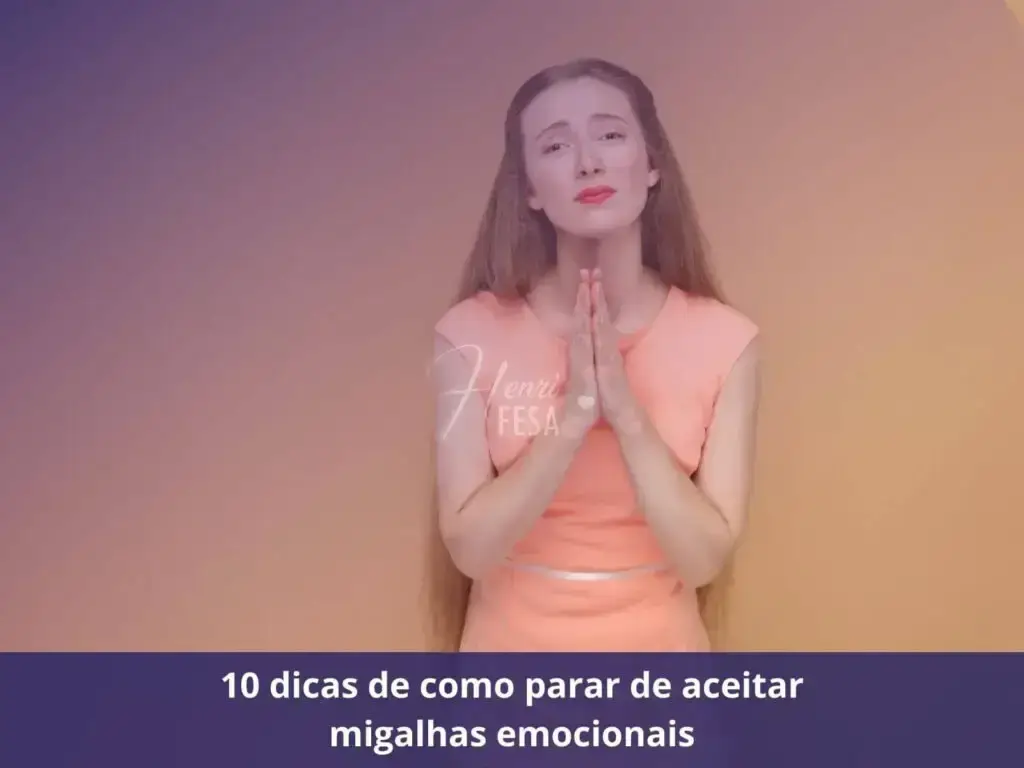 Como saber se está recebendo migalhas de amor