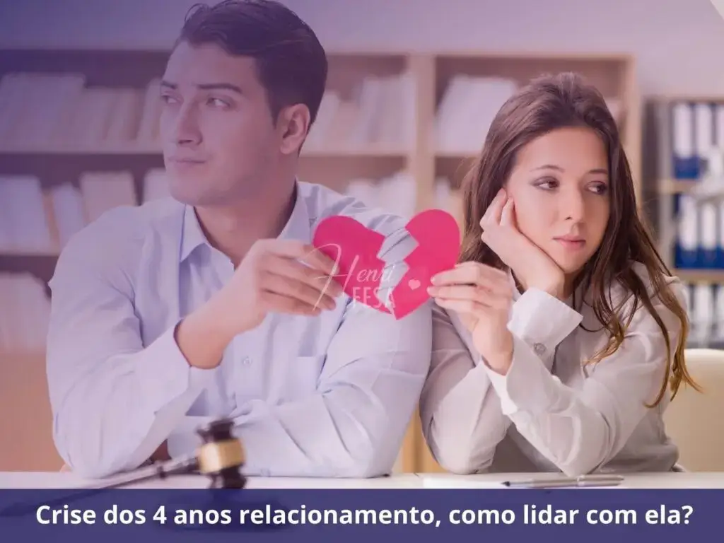 Estamos casados há menos de 4 anos querendo separar Crise dos quatro anos de relacionamento