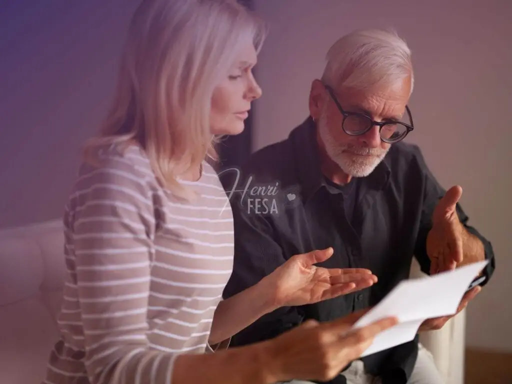 Negociar com o marido para que ele contribua mais com as despesas