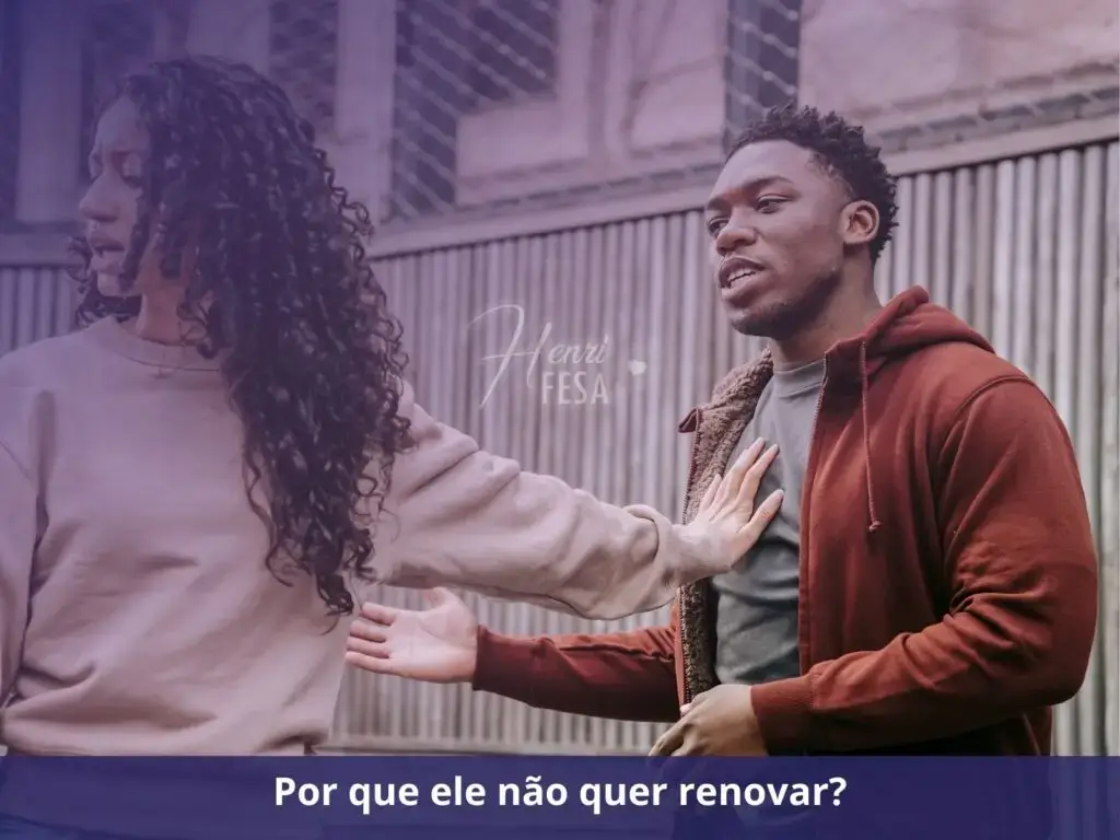 Casal em discórdia profunda por conta da não renovação do casamento!
