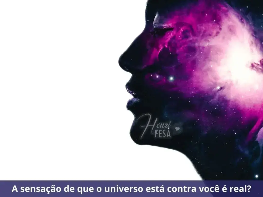 Pessoa que acha que tudo conspira contra ela até mesmo no casamento! A sensação de que o universo está contra você é real?