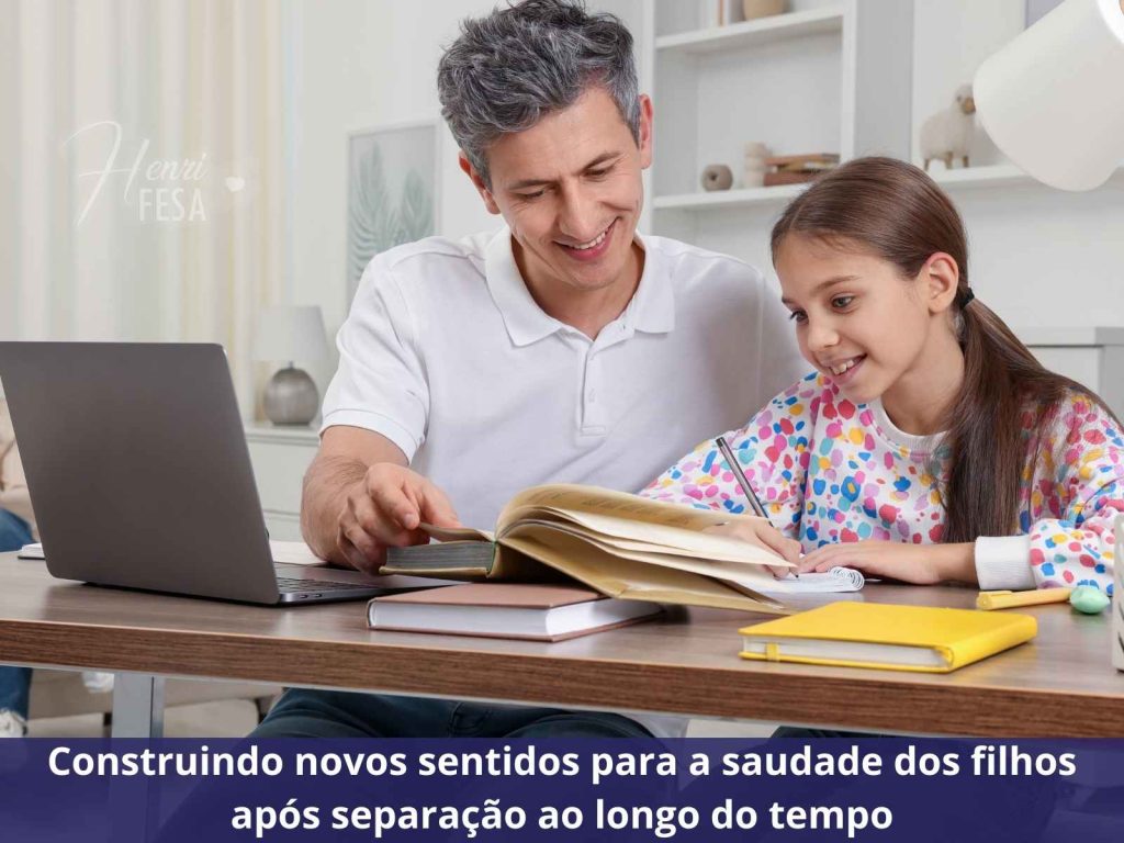 saudade dos filhos após separação