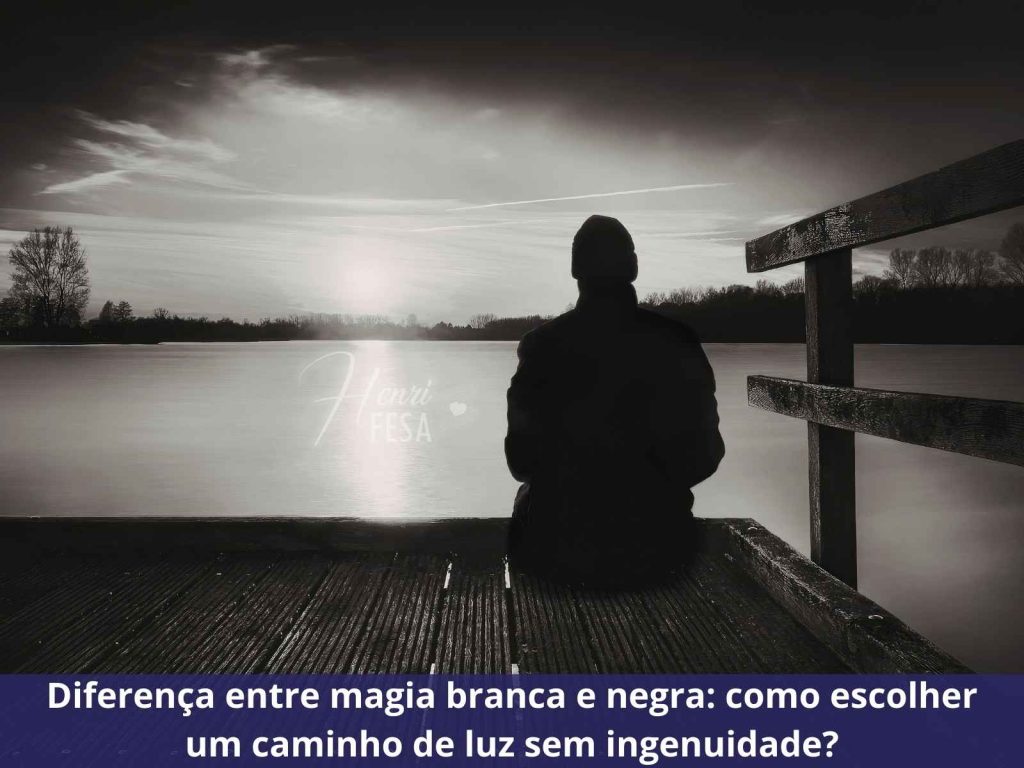 diferença entre magia branca e negra